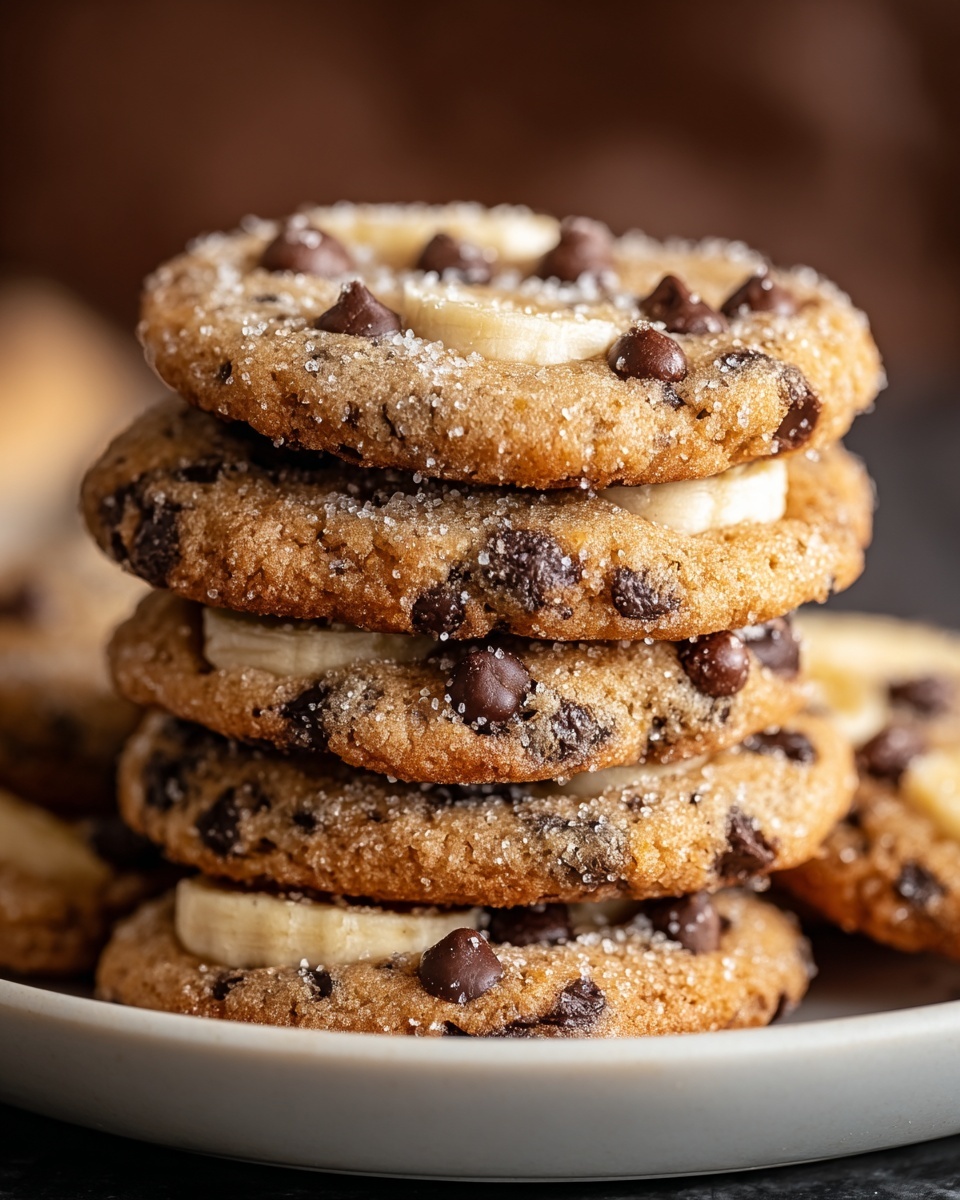 Banana Bread Chocolate Chip Cookies Recipe - Recipe Image