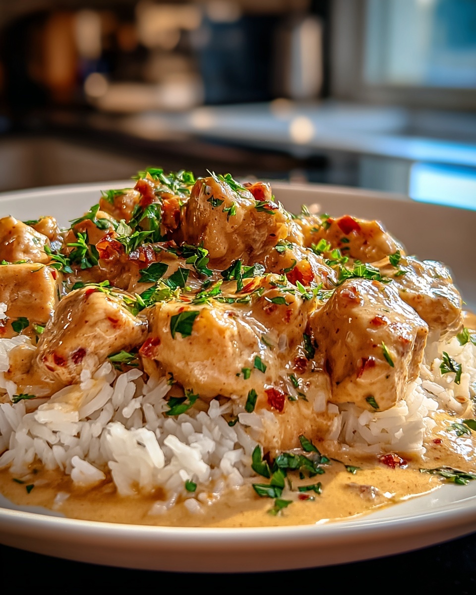 Best Smothered Chicken and Rice Recipe - Recipe Image