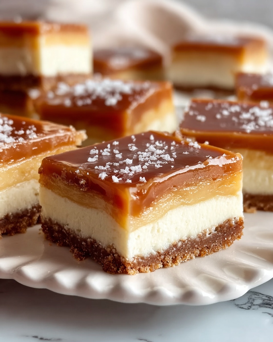 Caramel Cheesecake Bars Recipe - Recipe Image