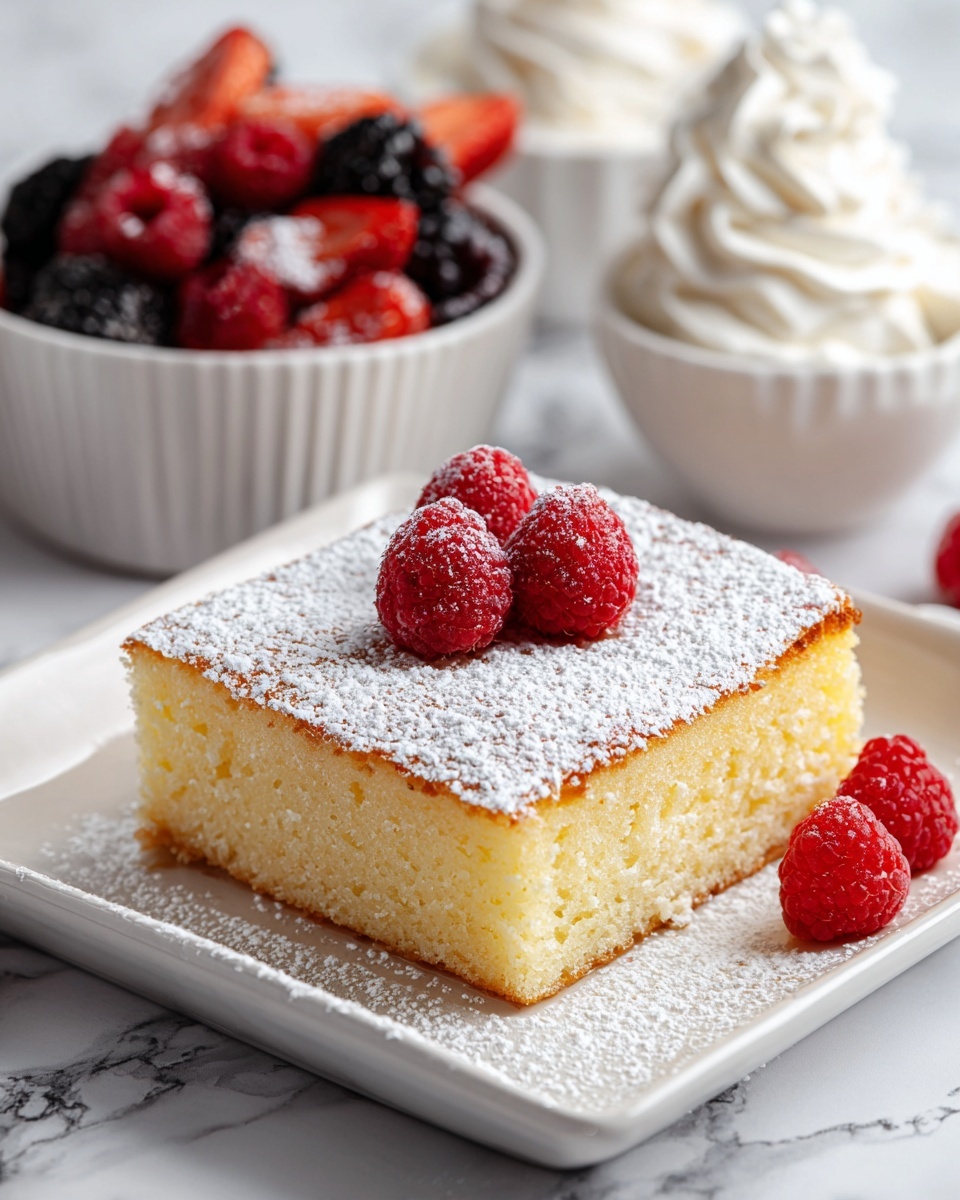 Hot Milk Cake Recipe - Recipe Image