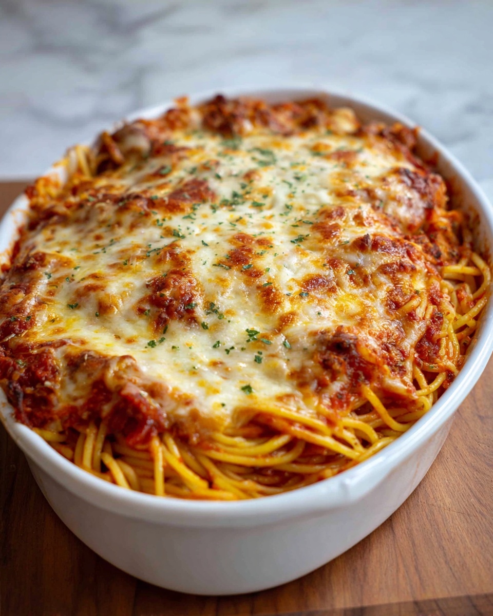 Baked Spaghetti Recipe - Recipe Image