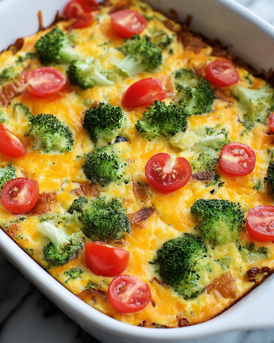 Vegetable Breakfast Casserole Recipe - Recipe Image