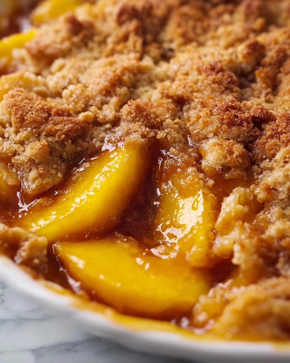Double Crust Brown Butter Peach Cobbler – The Best 2-Crust Recipe That’ll Blow Your Mind Recipe - Recipe Image
