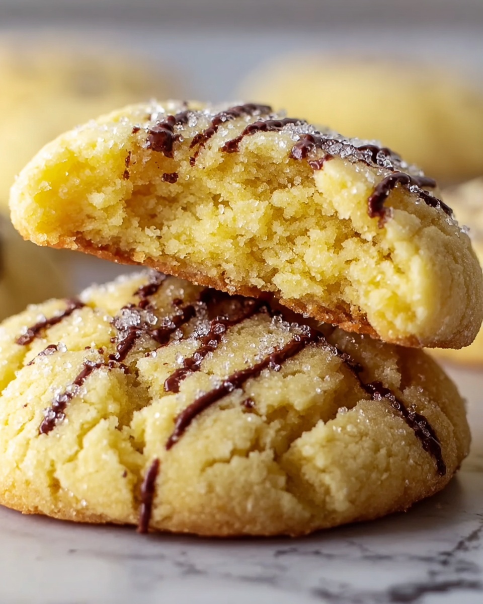 Lemon Crinkle Cookies Recipe - Recipe Image