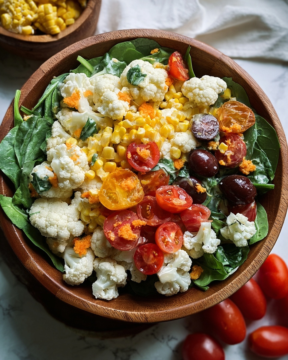 Ranch Cauliflower Salad Recipe - Recipe Image
