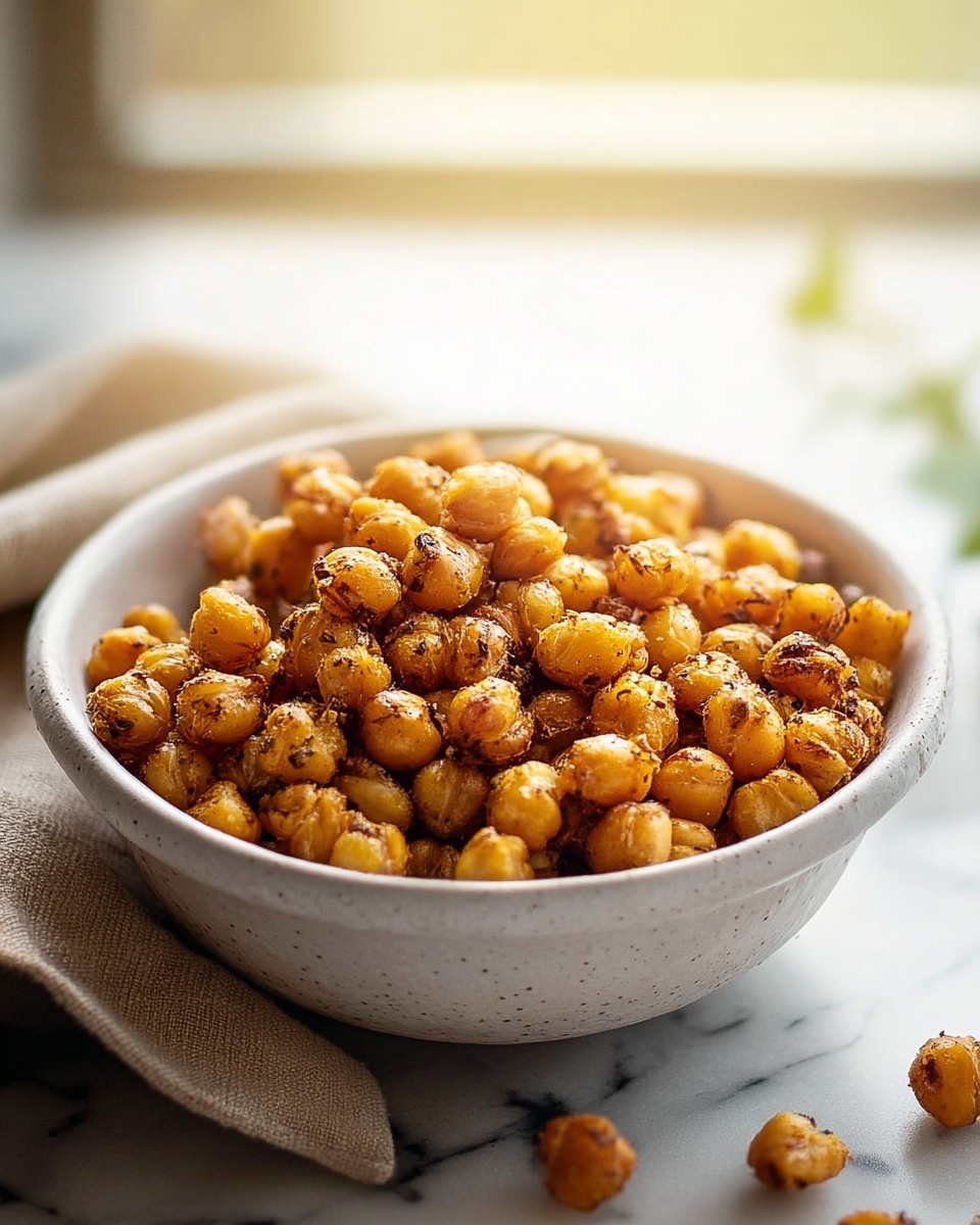 Ranch Crispy Roasted Chickpeas Recipe - Recipe Image