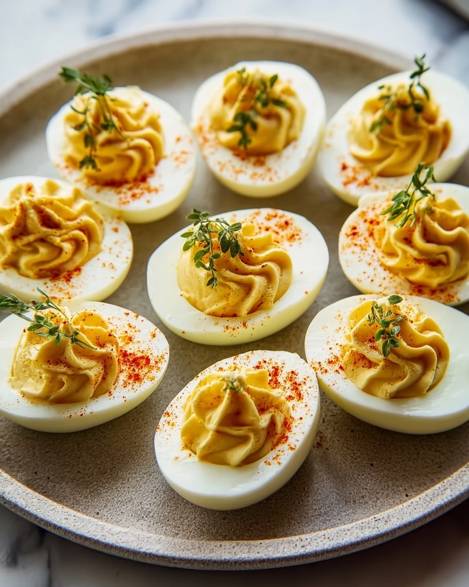 Classic Deviled Eggs Recipe - Recipe Image