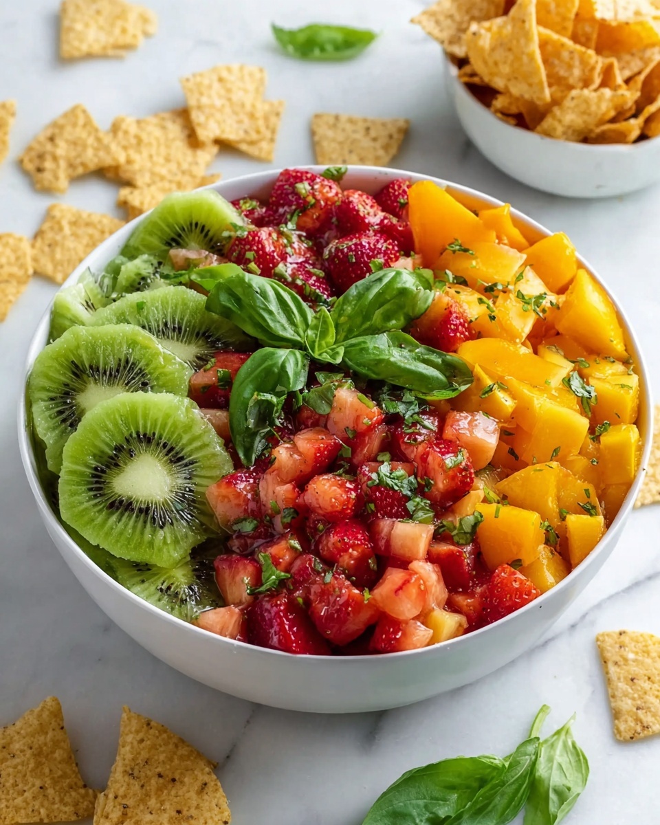 Fruit Salsa with Cinnamon Chips Recipe - Recipe Image