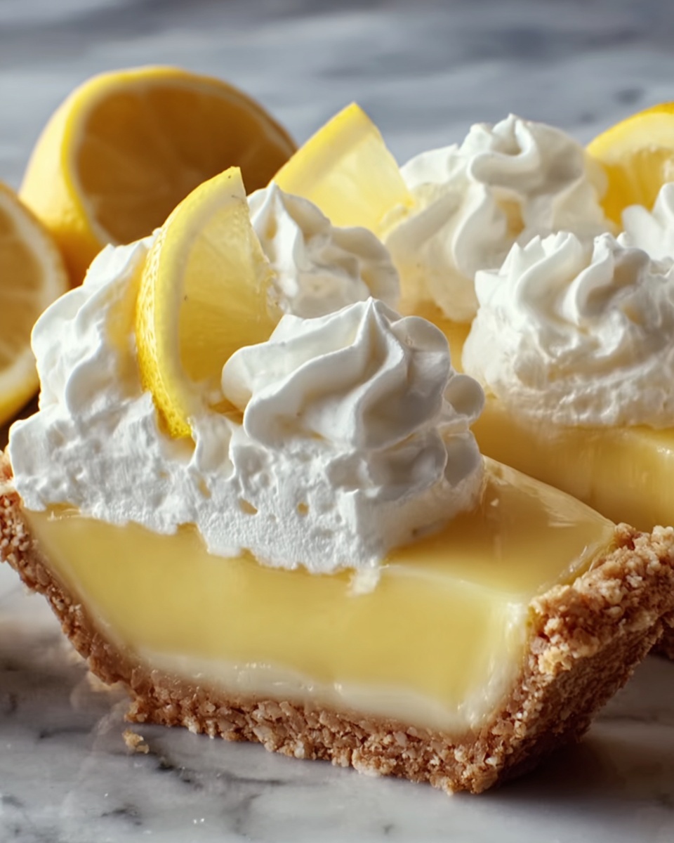 Easy No-Bake Lemon Pie Recipe - Recipe Image