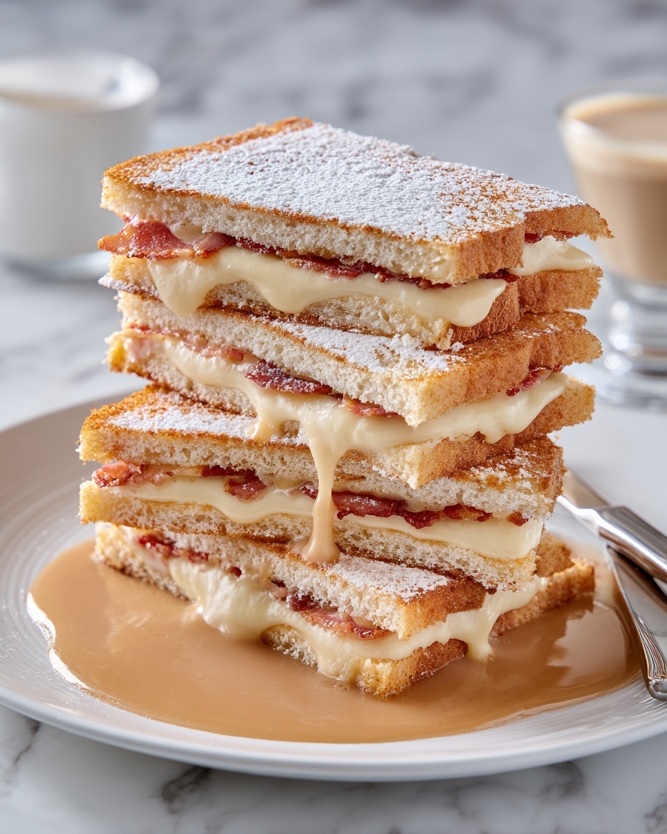 Monte Cristo Sliders Recipe - Recipe Image