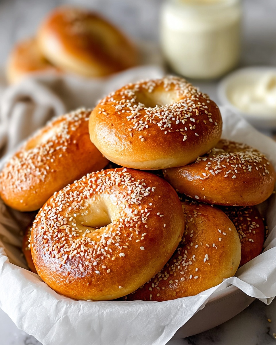New York-Style Sourdough Discard Bagels Recipe - Recipe Image