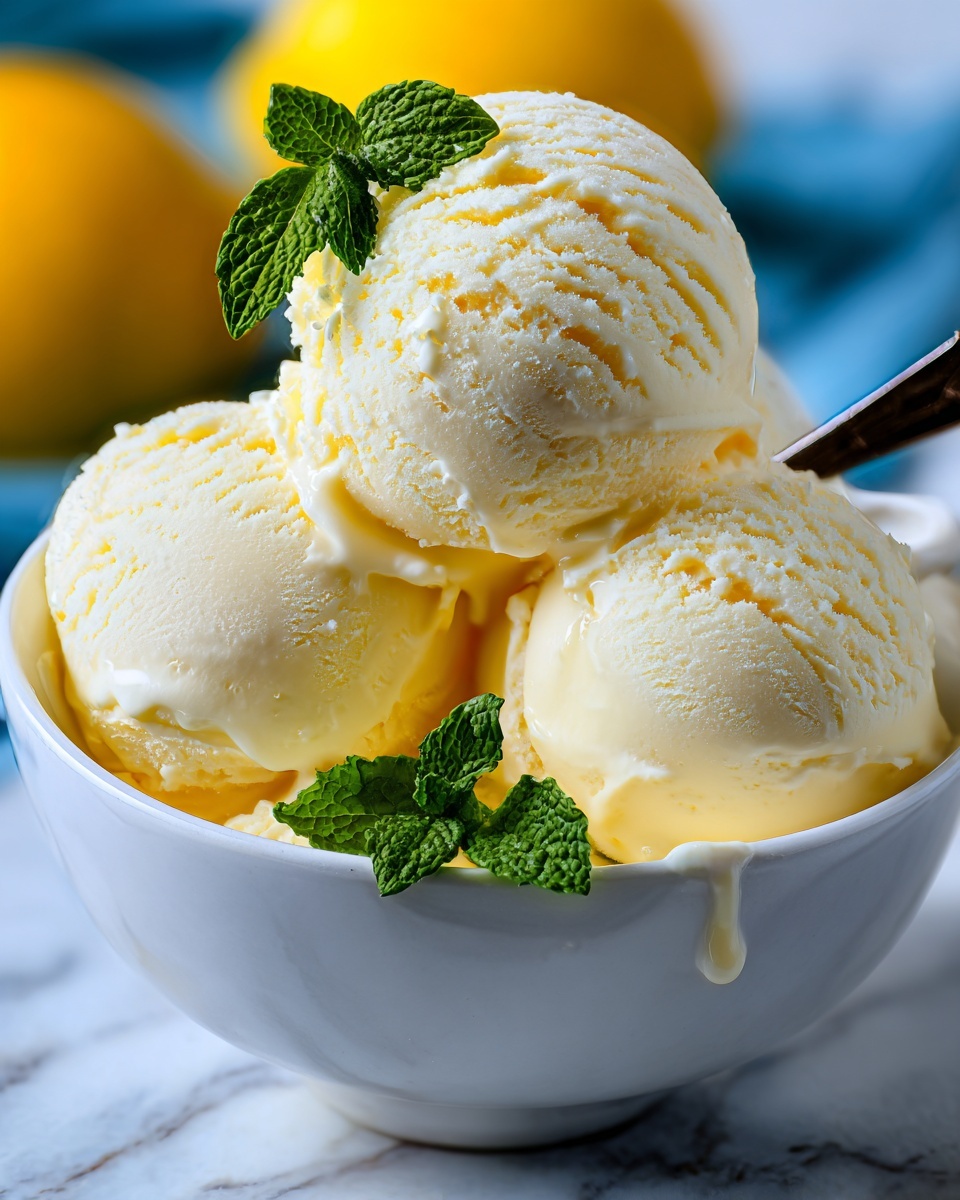 Lemon Sorbet Recipe - Recipe Image
