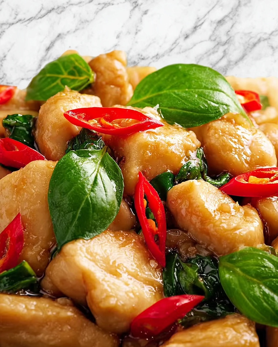 Thai Basil Chicken Recipe - Recipe Image