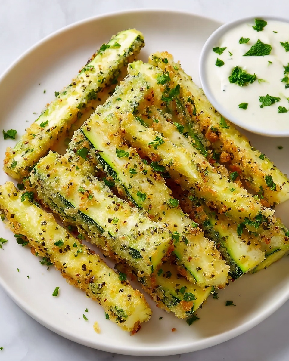 Vegan Zucchini Sticks Recipe - Recipe Image