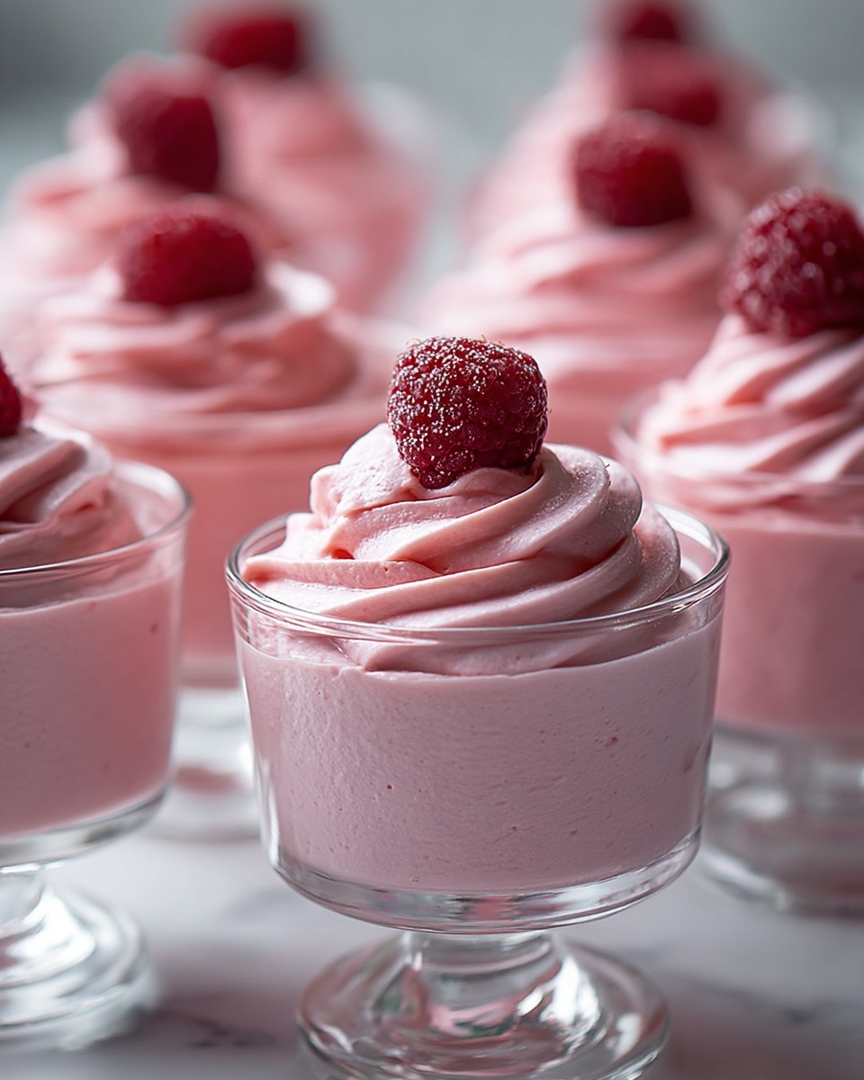 Raspberry Mousse Dessert Recipe - Recipe Image