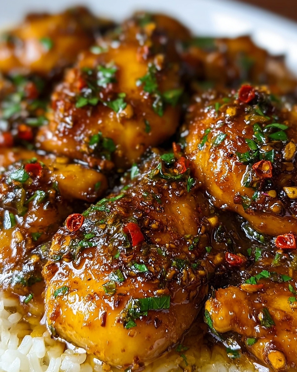 Honey Garlic Chicken Recipe - Recipe Image