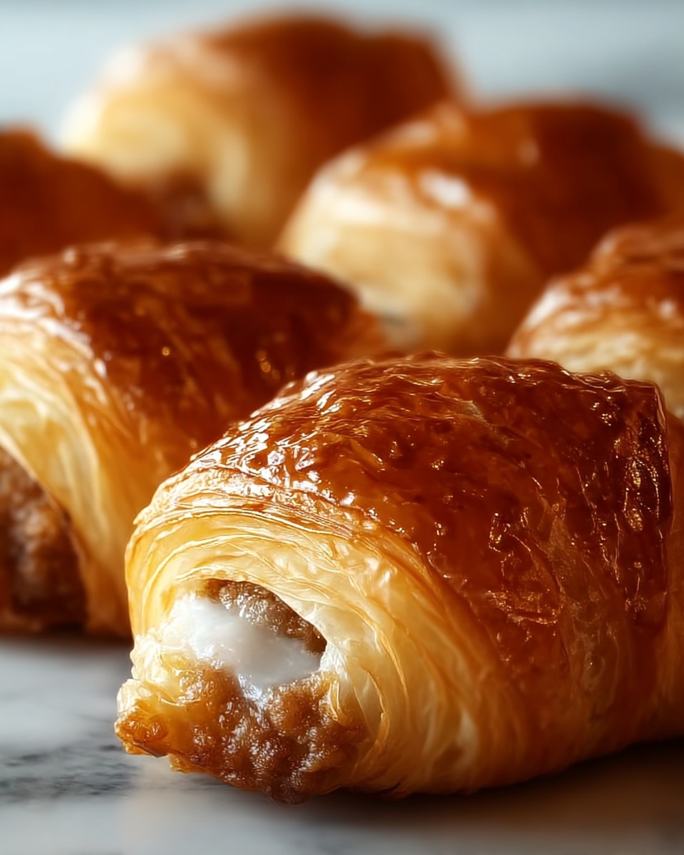 Sausage Cream Cheese Crescent Rolls Recipe - Recipe Image