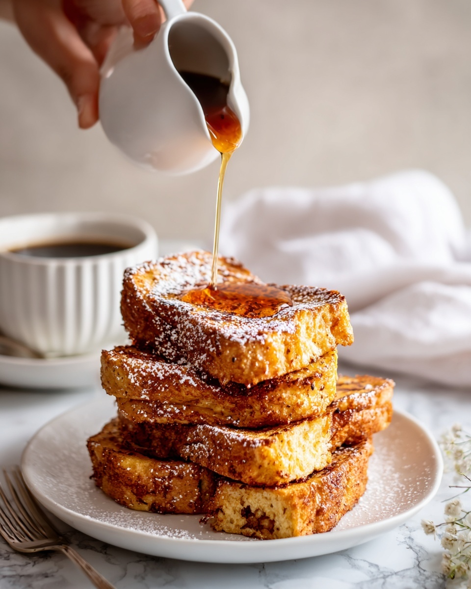 Japanese Style Tamagoyaki French Toast Recipe - Recipe Image