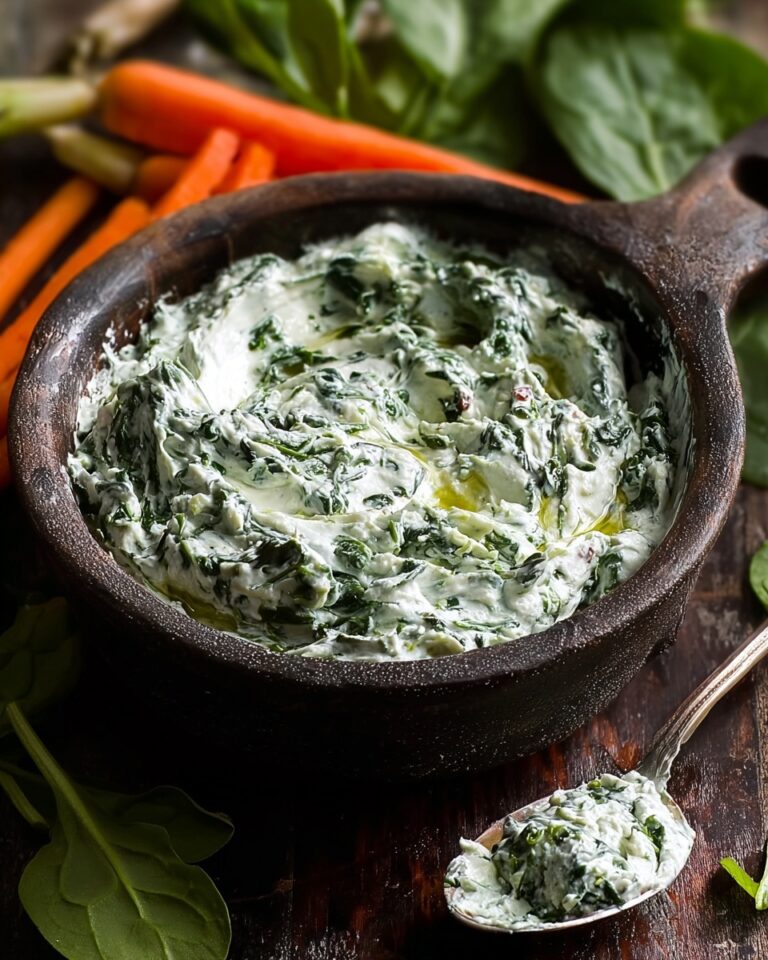 Spinach Ranch Dip Recipe