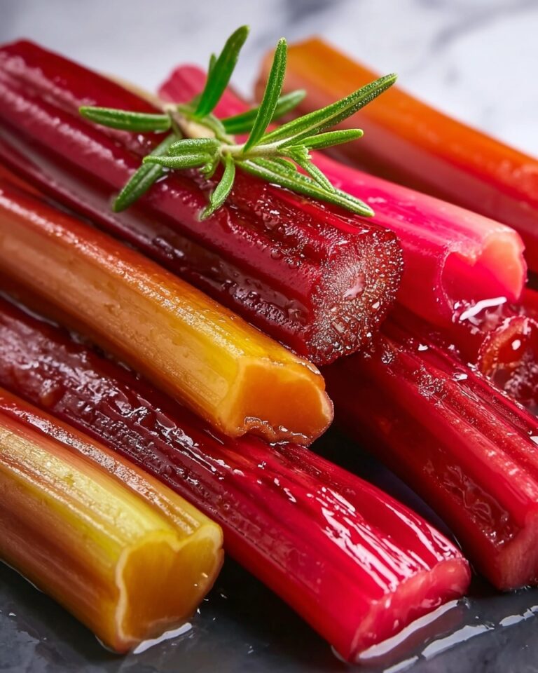 Sweet Roasted Rhubarb Recipe
