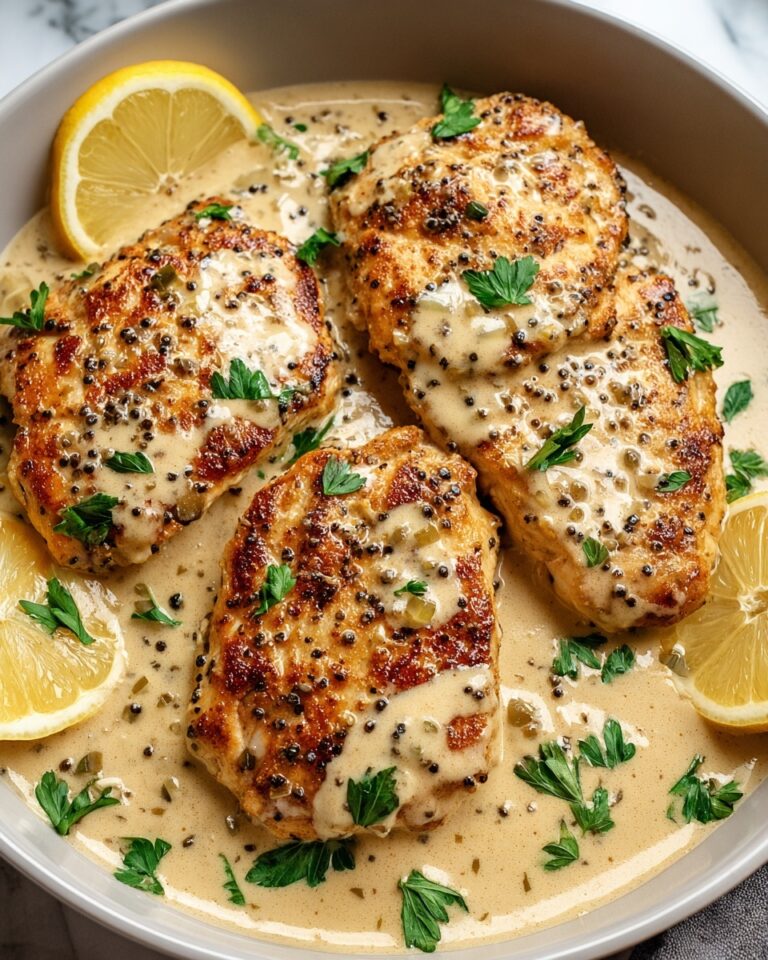Creamy Lemon Pepper Chicken Recipe