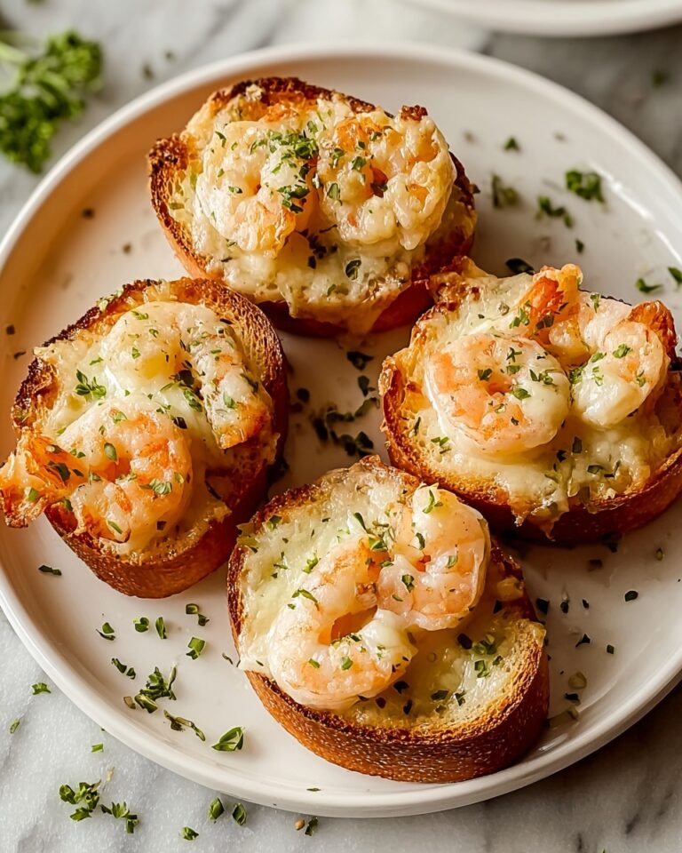 Crabby Shrimp-Stuffed Garlic Bread Bombs Recipe