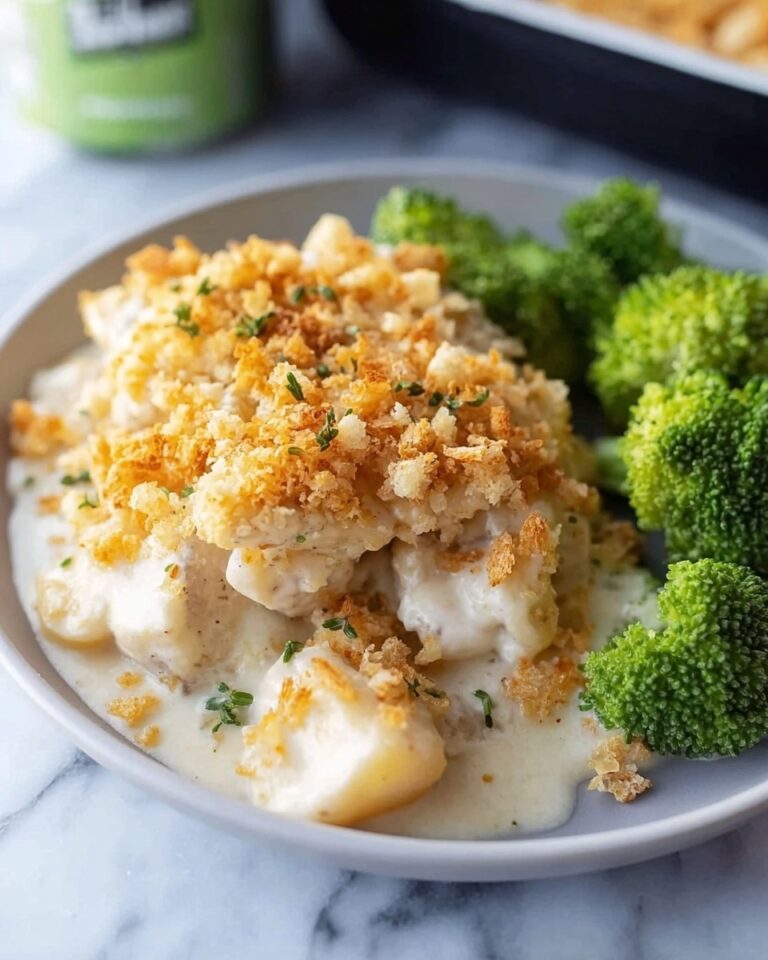 Creamy Swiss Chicken Casserole Recipe