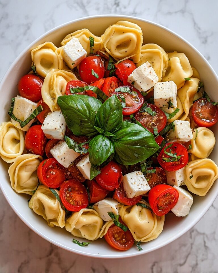 Tortellini Caprese Salad Recipe