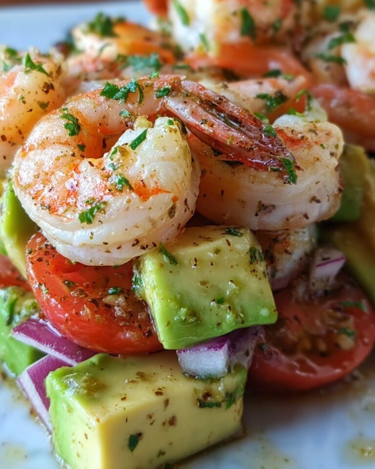 Zesty Lime Shrimp and Avocado Salad Recipe