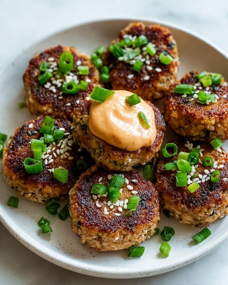 Asian Tuna Cakes with Spicy Mayo Recipe