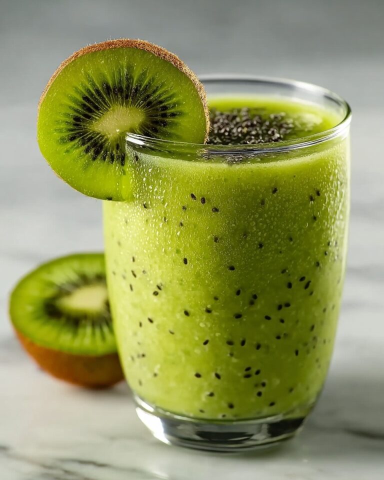 Kiwi Banana Spinach Smoothie Recipe