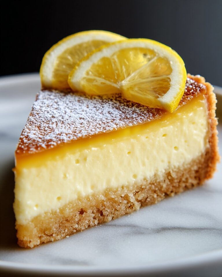 Lemon Custard Cake Recipe