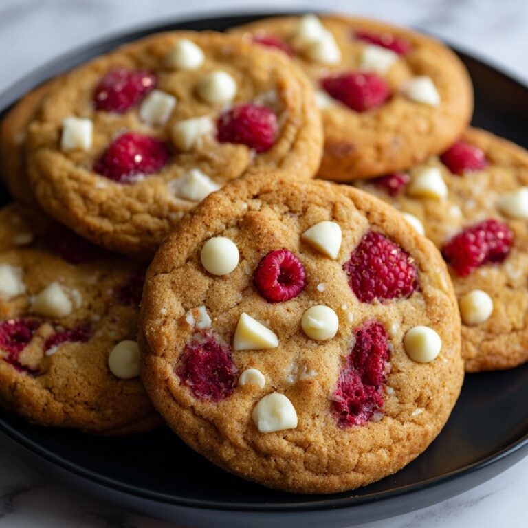 Raspberry and White Chocolate Cookies Recipe