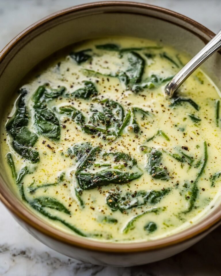 Cream of Spinach Soup Recipe