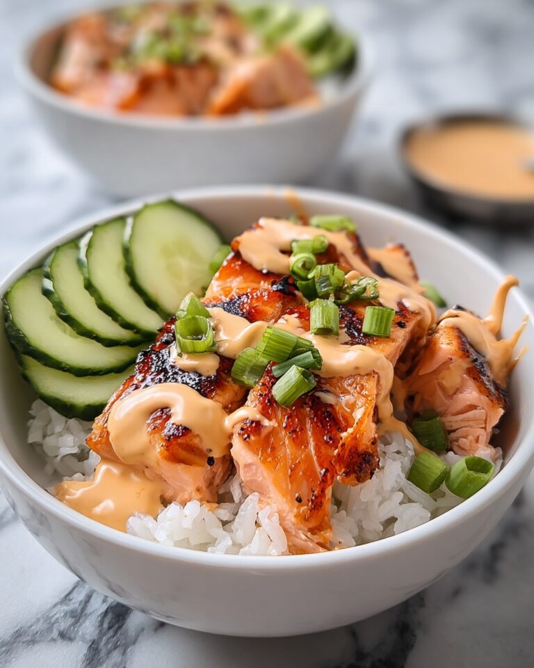 Spicy Salmon Rice Bowl Recipe