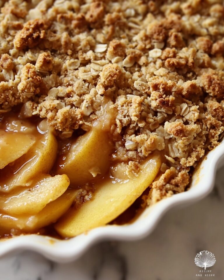 Old Fashioned Easy Apple Crisp Recipe