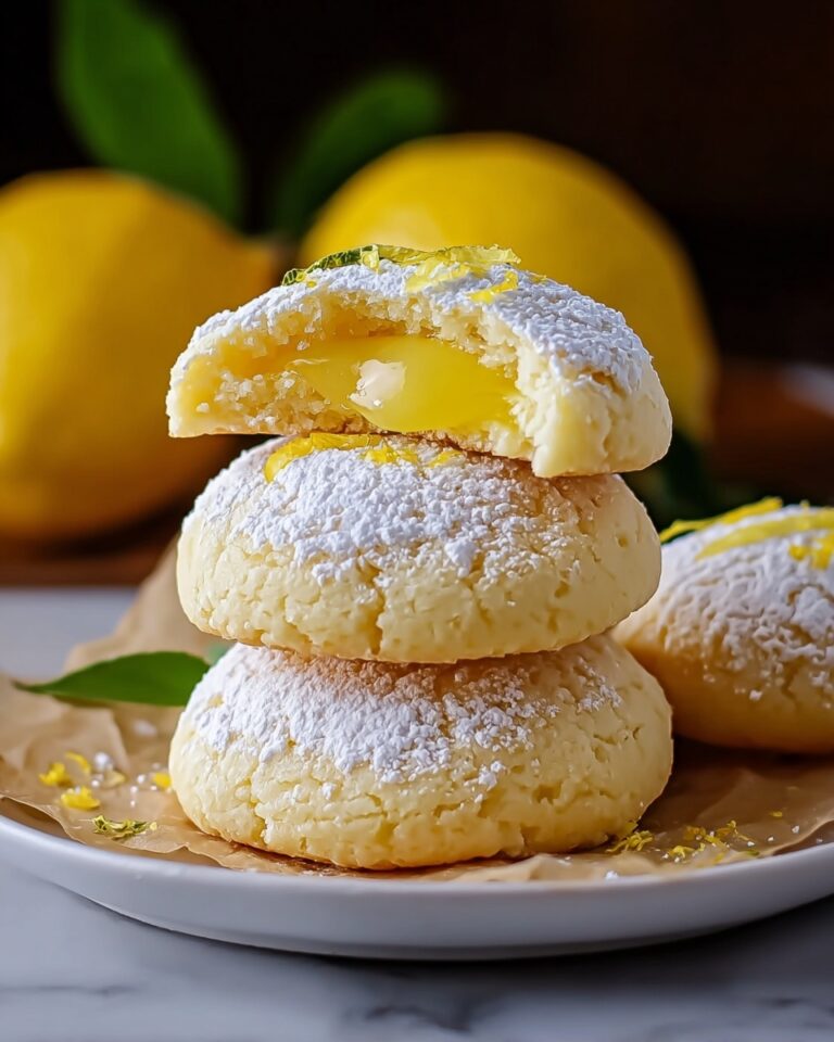 Lemon Stuffed Cookies Recipe