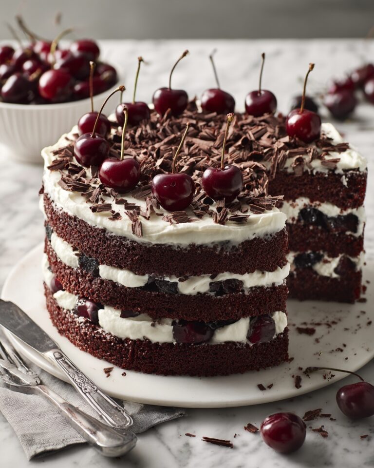 Chocolate & Cherry Delight Recipe