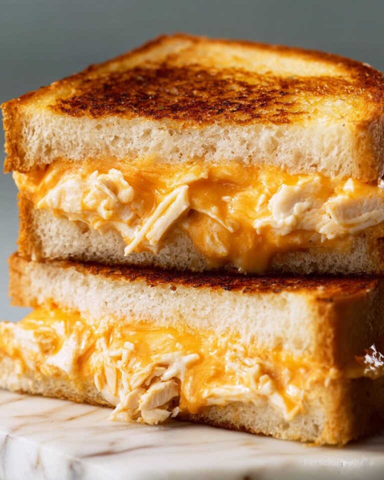 Buffalo Chicken Grilled Cheese Sandwich Recipe