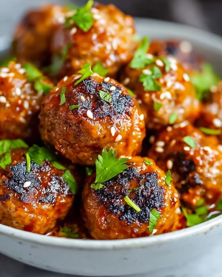 Honey Garlic Turkey Meatballs Recipe