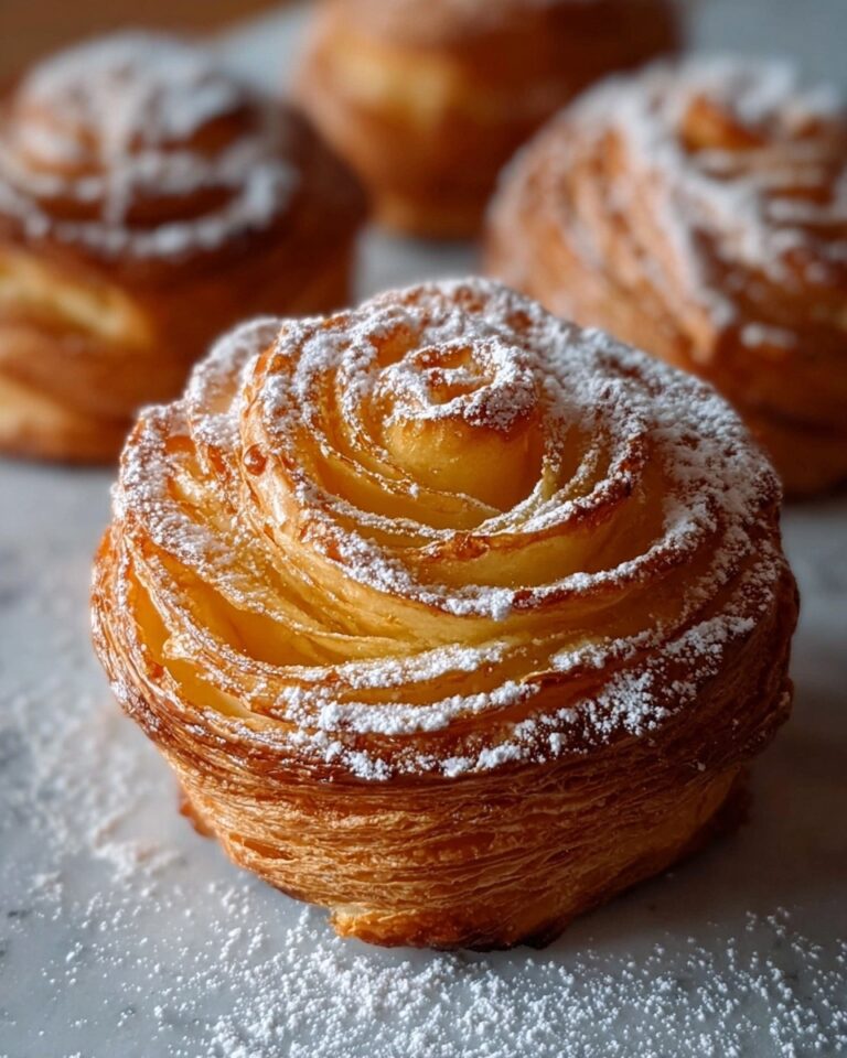 Peach Pie Cruffins Recipe