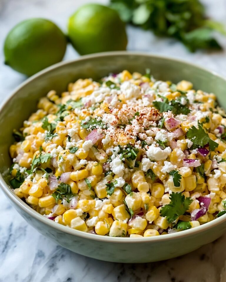 Easy Mexican Street Corn Salad Recipe
