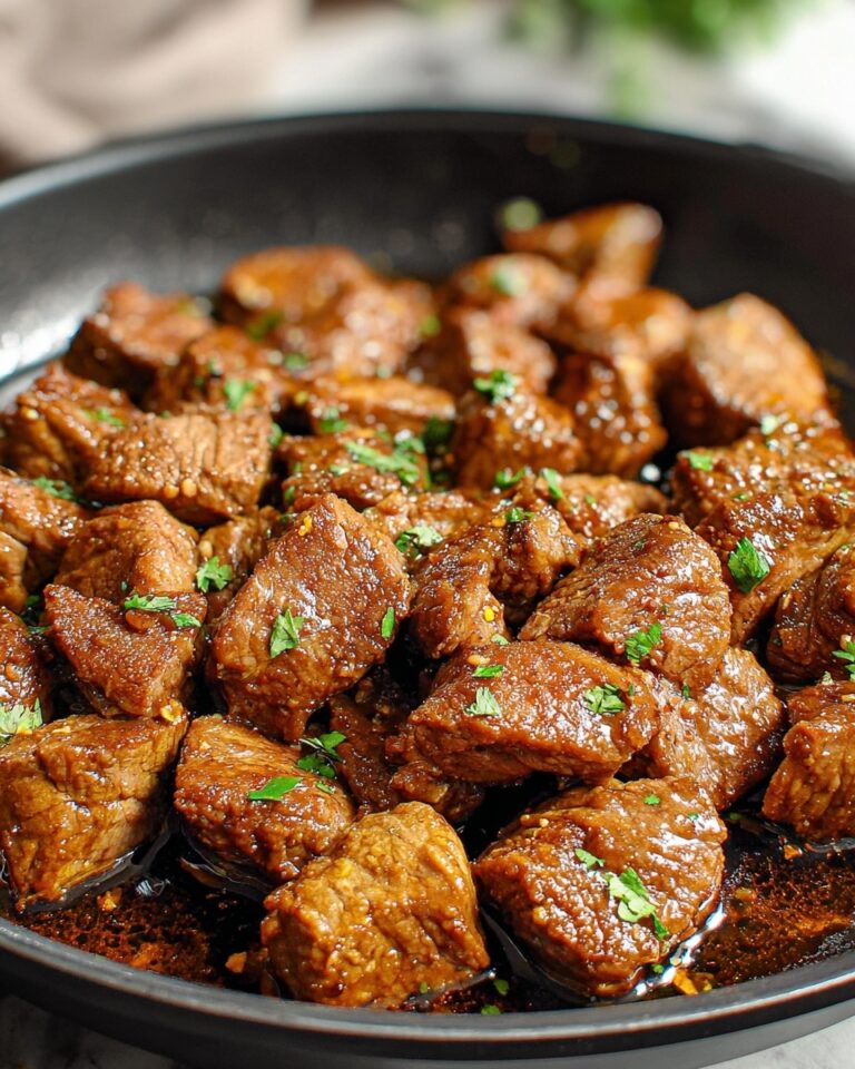 Cajun Garlic Butter Steak Bites Recipe