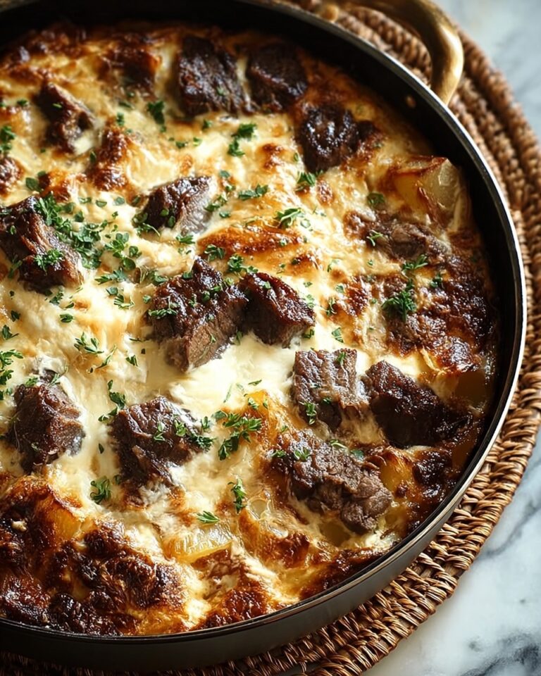 Cowboy Steak and Potato Casserole Recipe
