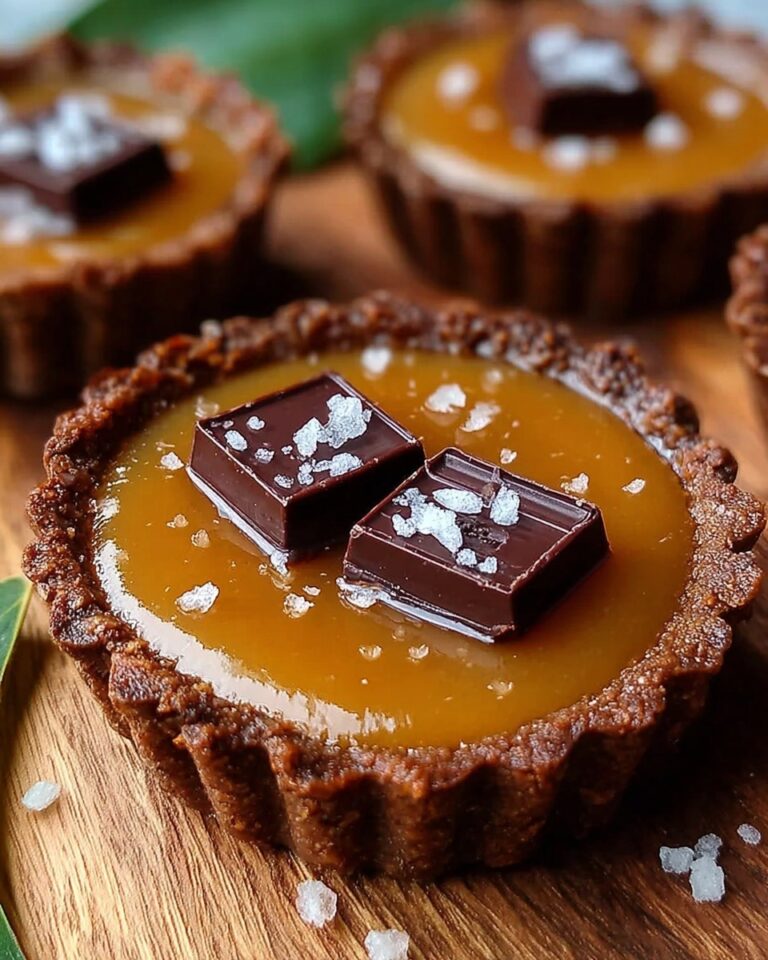 Chocolate Salted Caramel Tarts Recipe