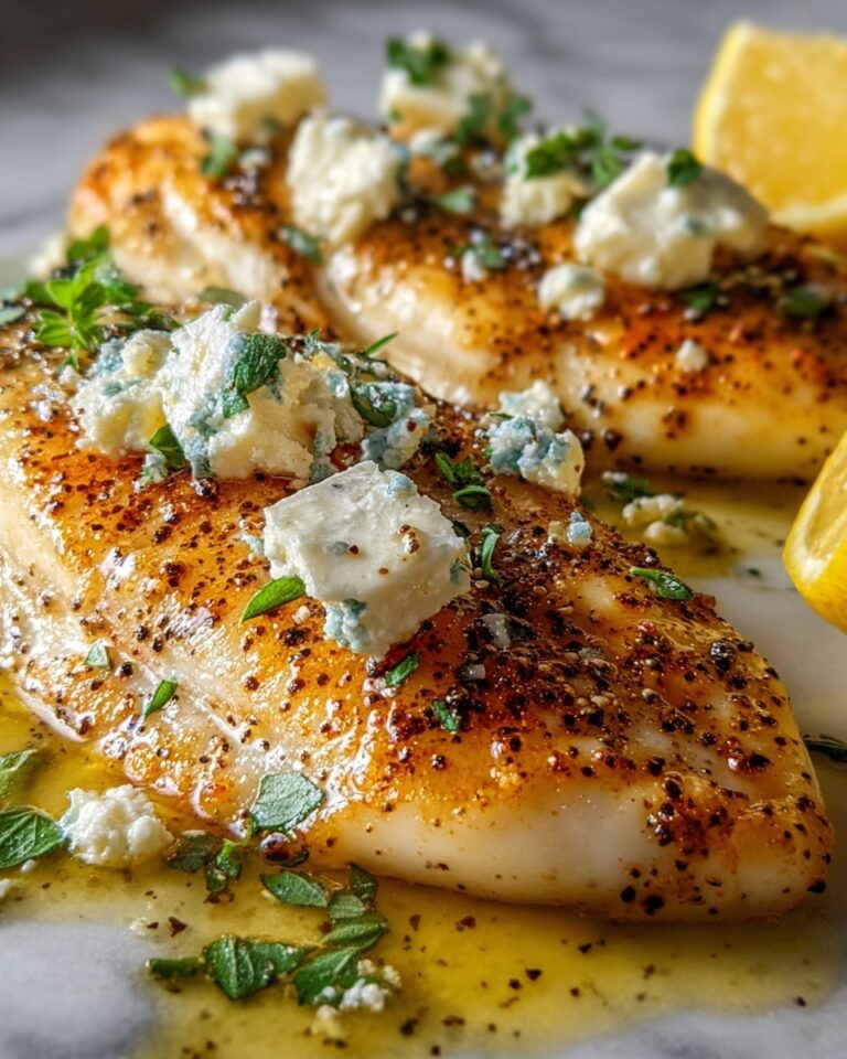 Greek Chicken with Lemon and Feta Recipe