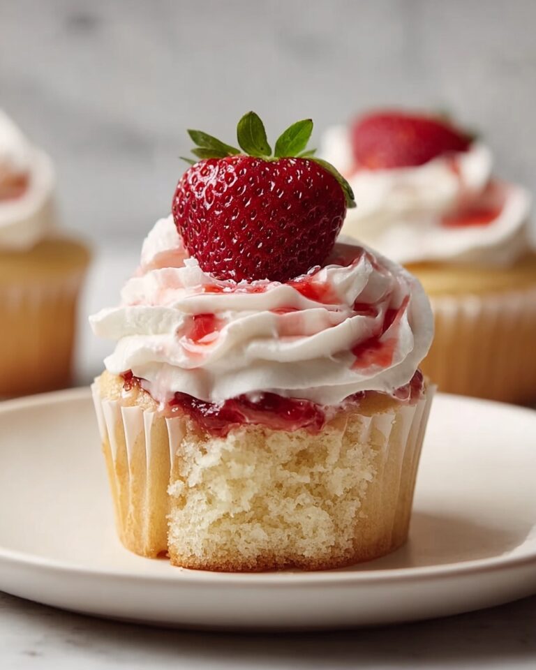 Strawberry Shortcake Cupcakes Recipe