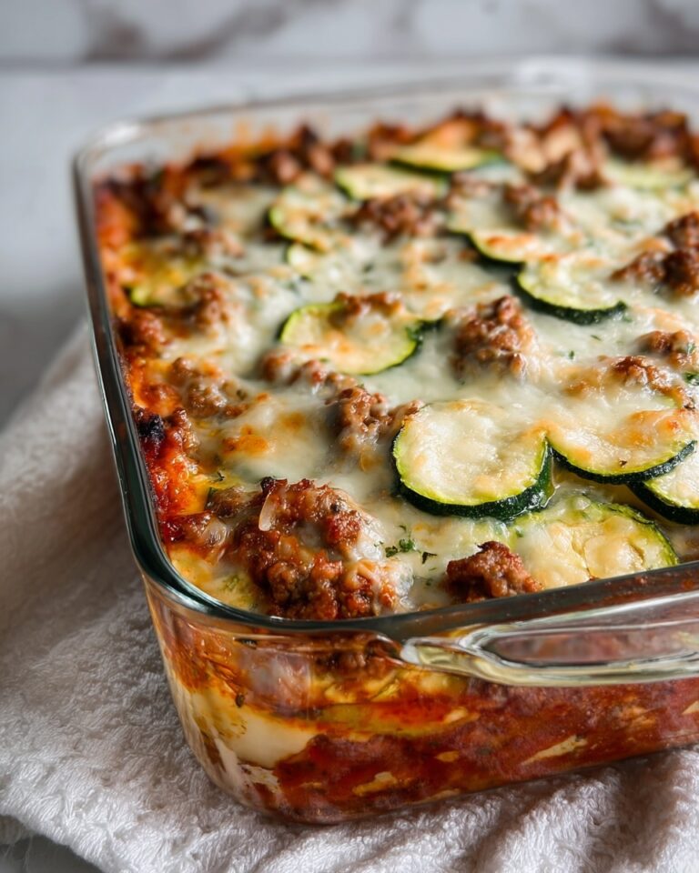 Ground Beef Zucchini Casserole Recipe