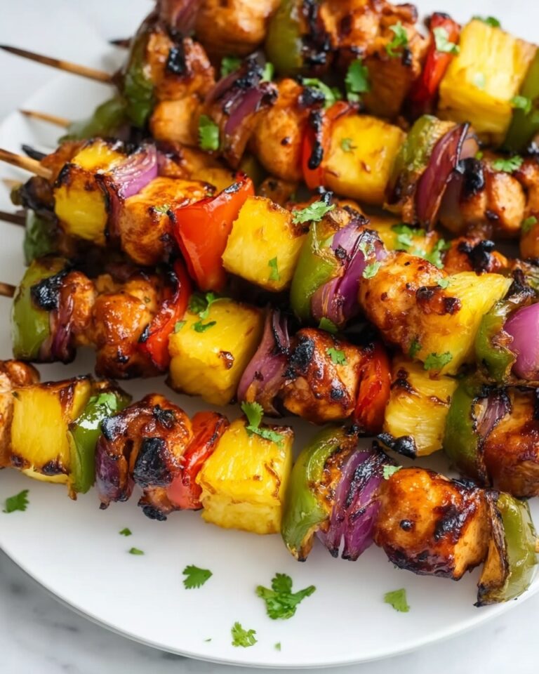 Hawaiian Chicken Kebabs Recipe