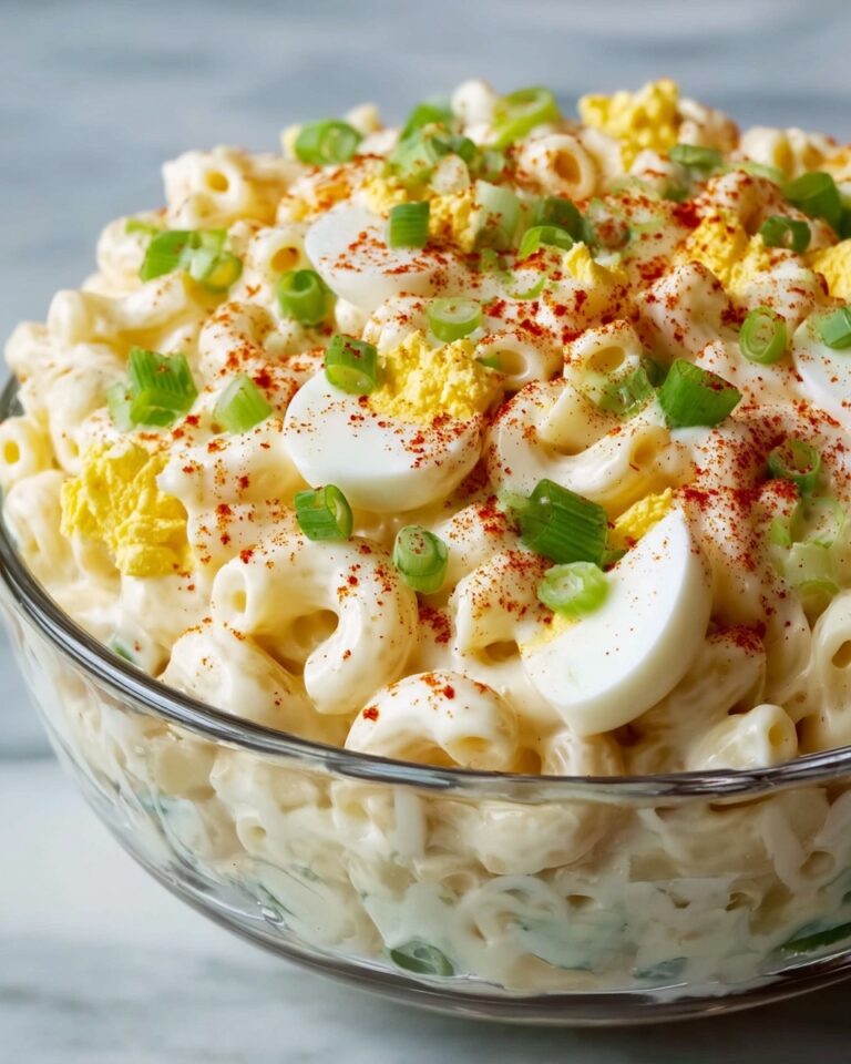 Deviled Egg Macaroni Salad: A Creamy, Tangy Delight Recipe